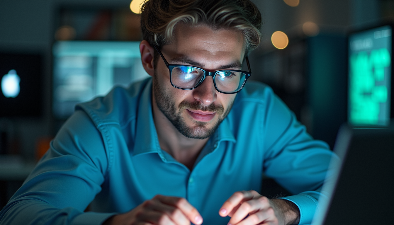 Técnico de help desk atendendo chamado em escritório no Rio de Janeiro