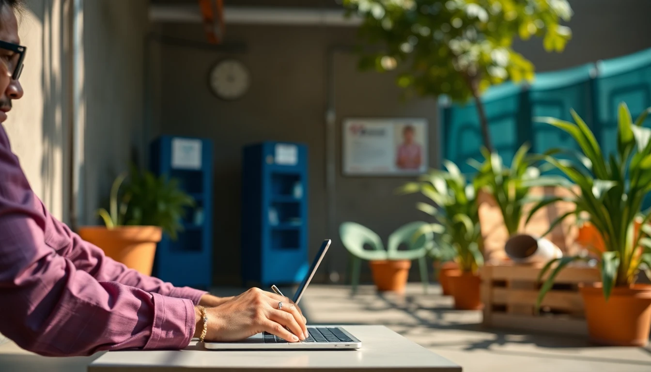 Técnico de TI corporativo configurando servidor em empresa no Rio de Janeiro