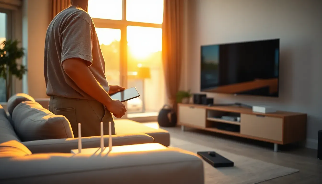 Câmera IP, roteador corporativo e smart TV conectados em rede segmentada para segurança IoT